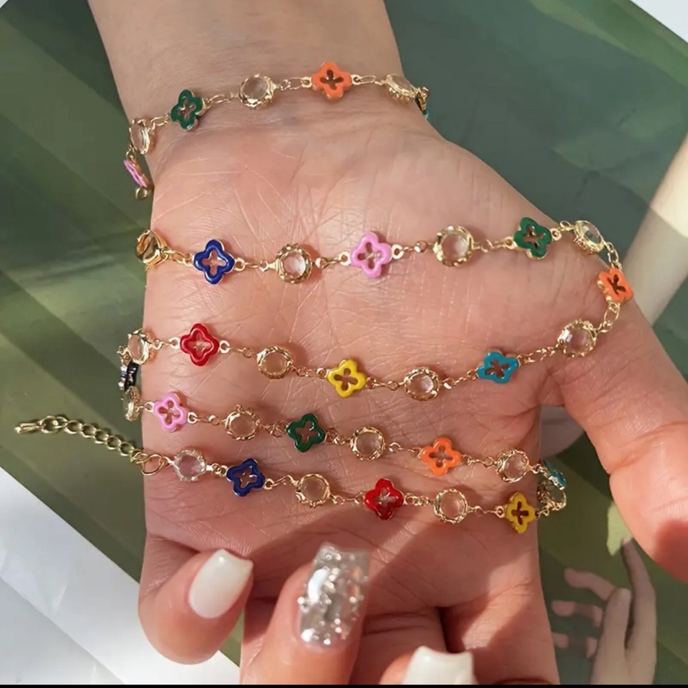 Multicolor fine bracelet | One size - Picture 2 of 3